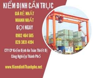 Hình ảnh kiểm định Cần trục