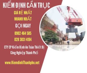 Hình ảnh kiểm định Cần trục