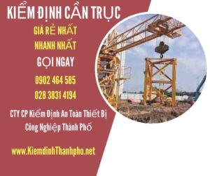 Hình ảnh kiểm định Cần trục