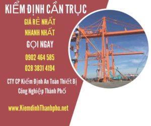 Hình ảnh kiểm định Cần trục