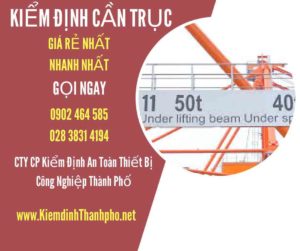 Hình ảnh kiểm định Cần trục