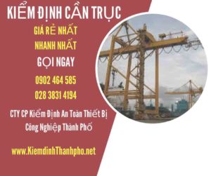 Hình ảnh kiểm định Cần trục