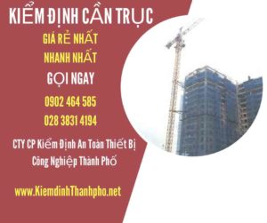 Hình ảnh kiểm định Cần trục