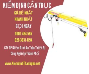 Hình ảnh kiểm định Cần trục