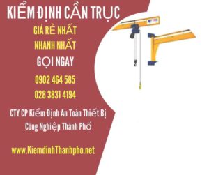 Hình ảnh kiểm định Cần trục