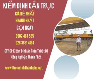 Hình ảnh kiểm định Cần trục