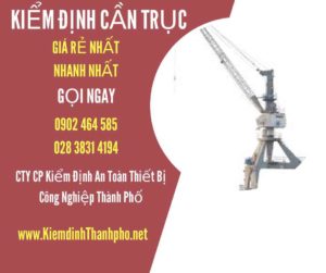 Hình ảnh kiểm định Cần trục