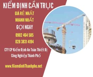 Hình ảnh kiểm định Cần trục