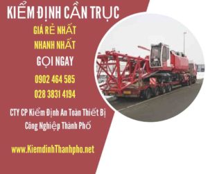 Hình ảnh kiểm định Cần trục