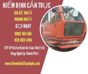 Hình ảnh kiểm định Cần trục