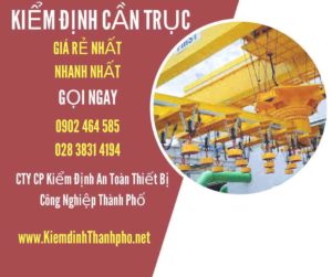 Hình ảnh kiểm định Cần trục