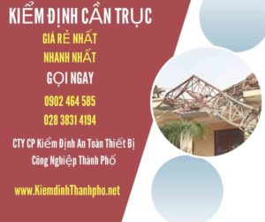 Hình ảnh kiểm định Cần trục