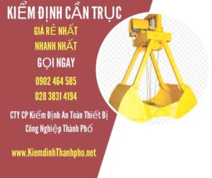 Hình ảnh kiểm định Cần trục