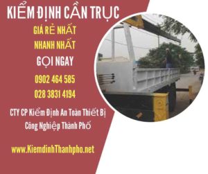 Hình ảnh kiểm định Cần trục