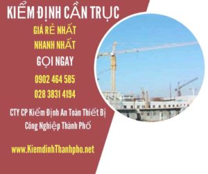 Hình ảnh kiểm định Cần trục