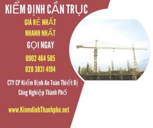 Hình ảnh kiểm định Cần trục