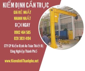 Hình ảnh kiểm định Cần trục