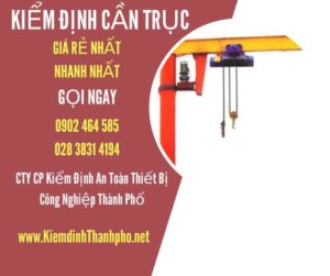 Hình ảnh kiểm định Cần trục