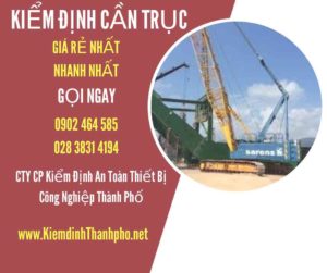 Hình ảnh kiểm định Cần trục