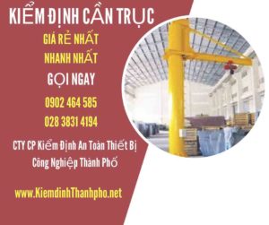 Hình ảnh kiểm định Cần trục