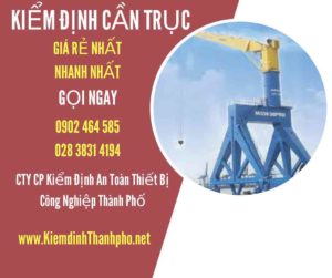 Hình ảnh kiểm định Cần trục