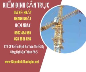 Hình ảnh kiểm định Cần trục