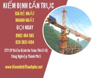 Hình ảnh kiểm định Cần trục