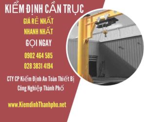 Hình ảnh kiểm định Cần trục