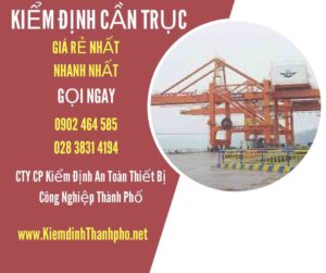 Hình ảnh kiểm định Cần trục