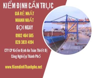 Hình ảnh kiểm định Cần trục