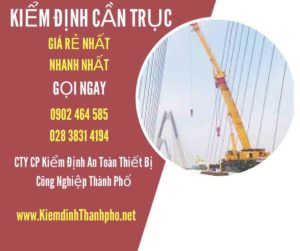 Hình ảnh kiểm định Cần trục