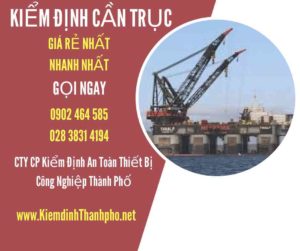 Hình ảnh kiểm định Cần trục