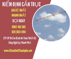 Hình ảnh kiểm định Cần trục