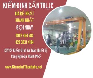 Hình ảnh kiểm định Cần trục