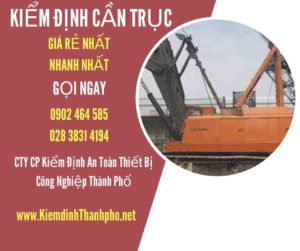 Hình ảnh kiểm định Cần trục