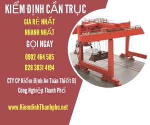 Hình ảnh kiểm định Cần trục