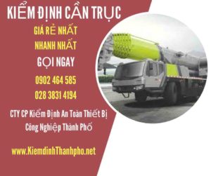 Hình ảnh kiểm định Cần trục