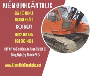 Hình ảnh kiểm định Cần trục