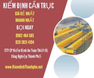 Hình ảnh kiểm định Cần trục