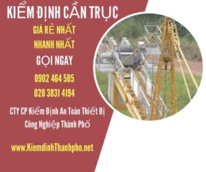 Hình ảnh kiểm định Cần trục