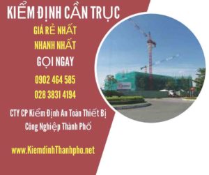 Hình ảnh kiểm định Cần trục