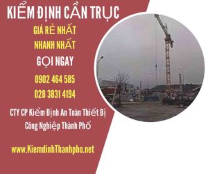 Hình ảnh kiểm định Cần trục