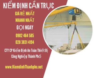 Hình ảnh kiểm định Cần trục