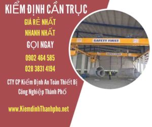 Hình ảnh kiểm định Cần trục