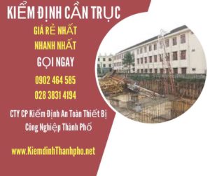 Hình ảnh kiểm định Cần trục