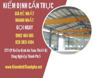 Hình ảnh kiểm định Cần trục