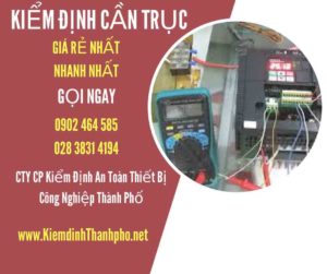 Hình ảnh kiểm định Cần trục