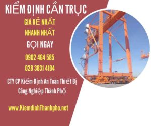 Hình ảnh kiểm định Cần trục