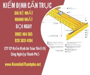 Hình ảnh kiểm định Cần trục