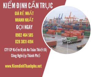 Hình ảnh kiểm định Cần trục